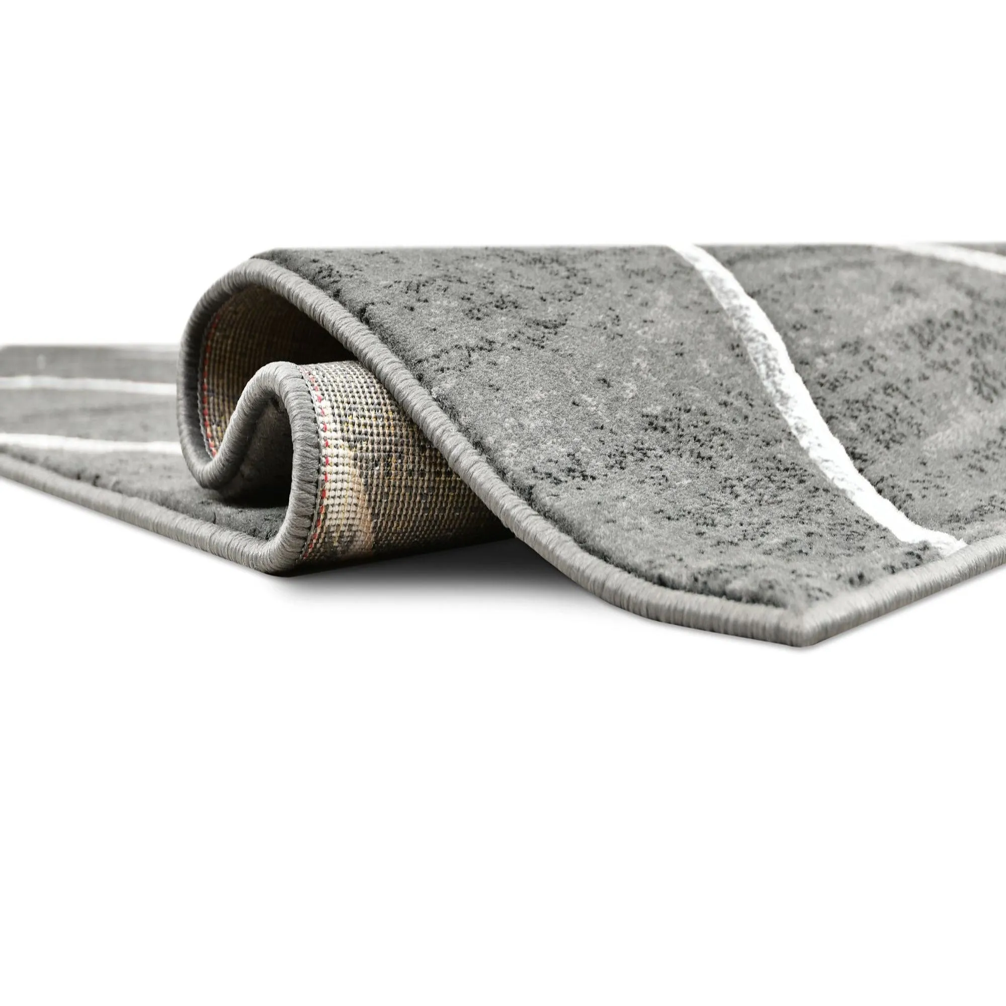 Impulse 930 Area Rugs Slate 8-X-10