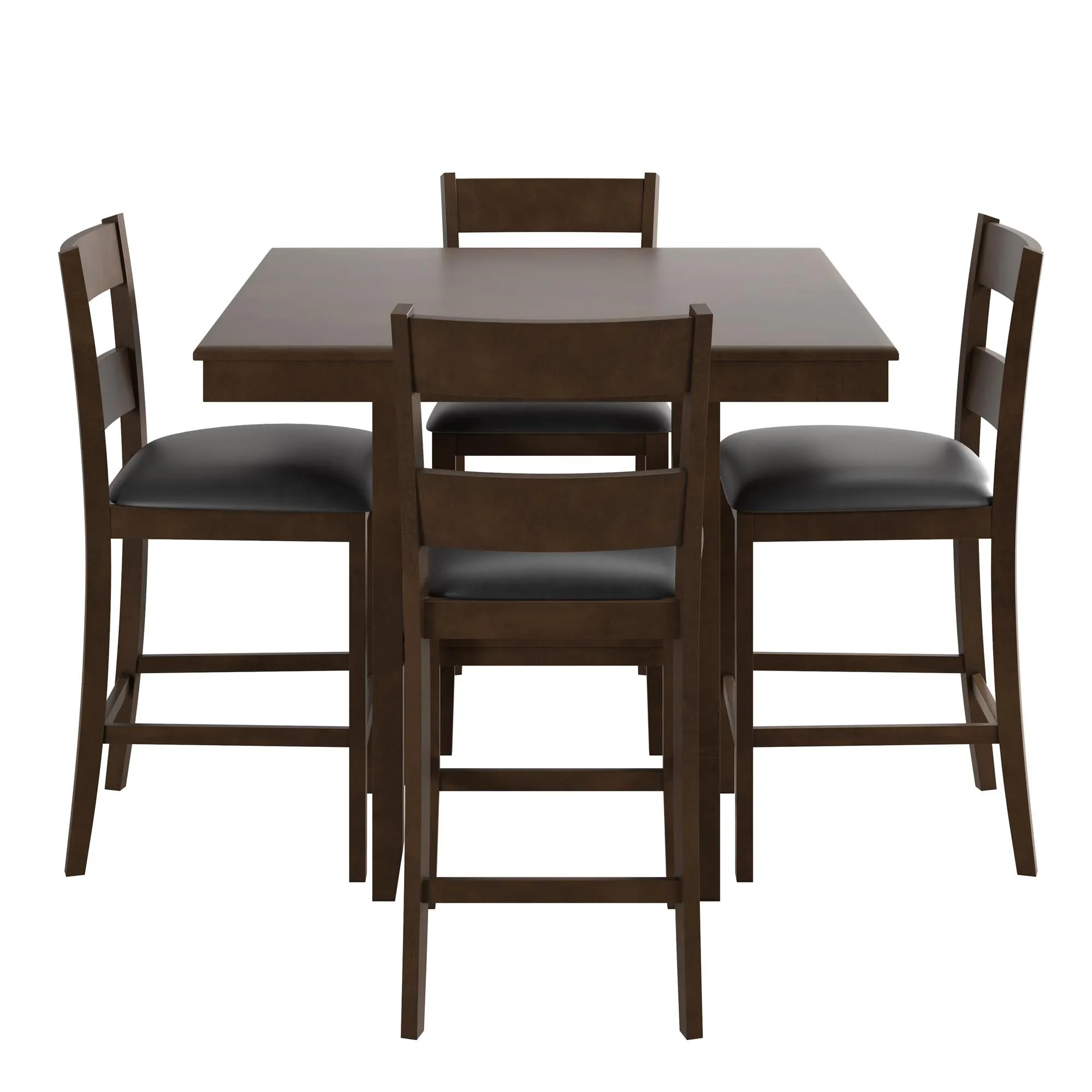 Jerrie 5-Piece Counter Height Dining Set