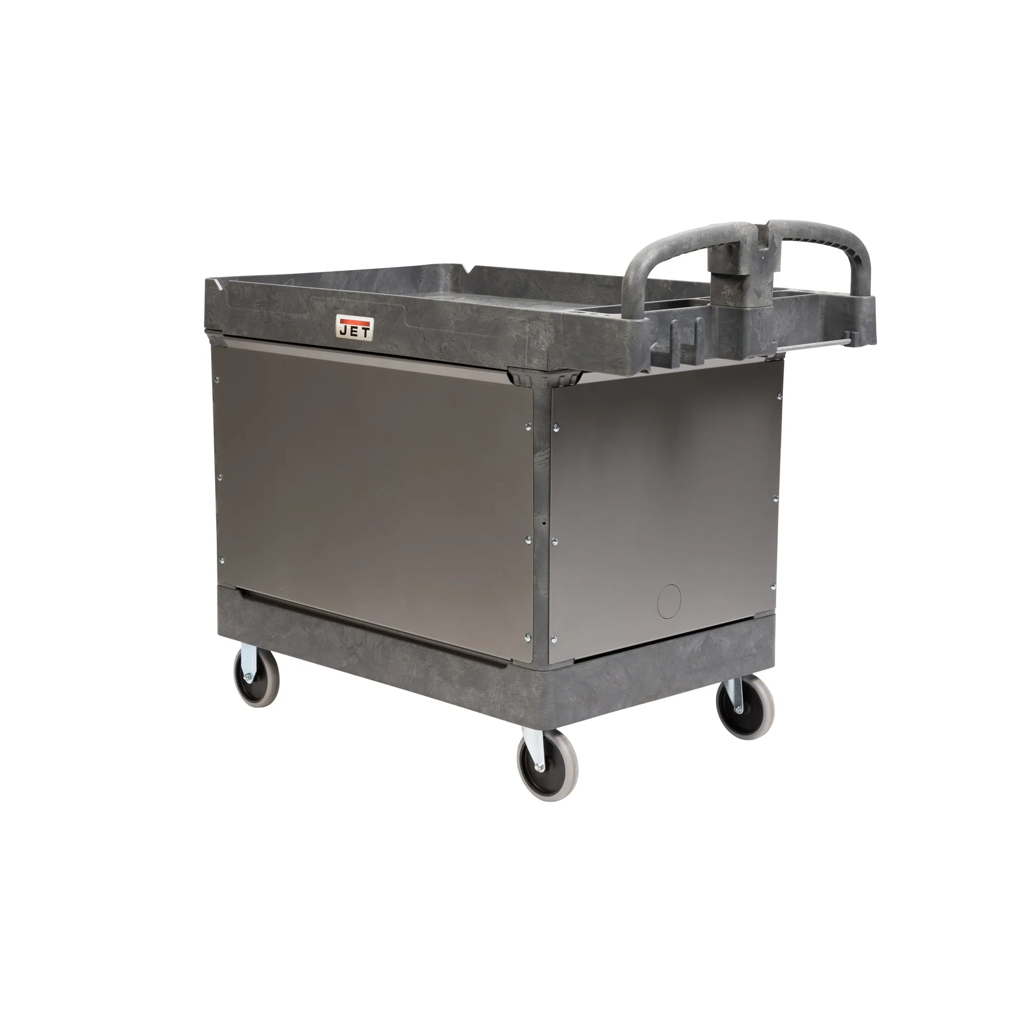 Jet Tools Load-N-Lock Security Cart System with PUC-4325 Resin Utility Cart