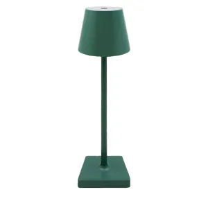 Joe Davies Touch Lamp Tall LED Green