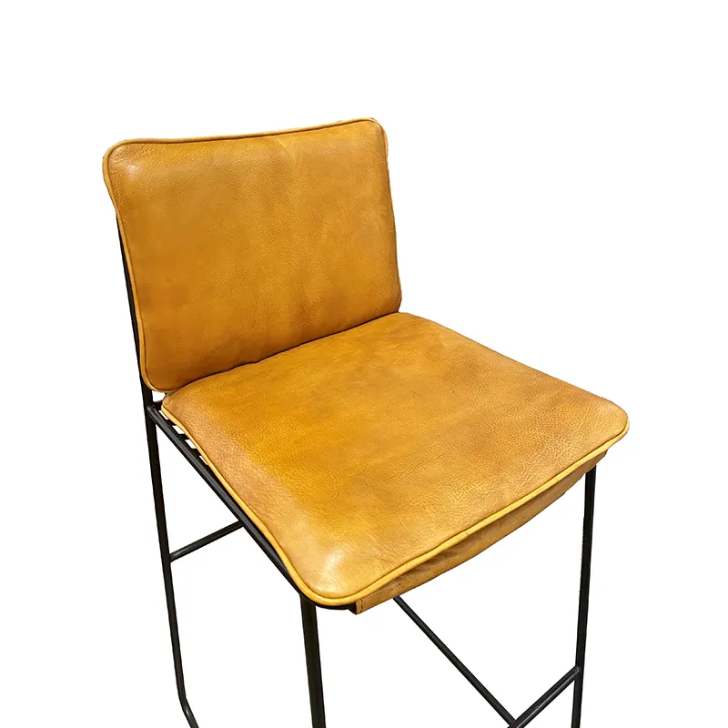 Jordi Tan Leather Bar Stool Barstool