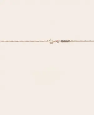 June Silver Necklace