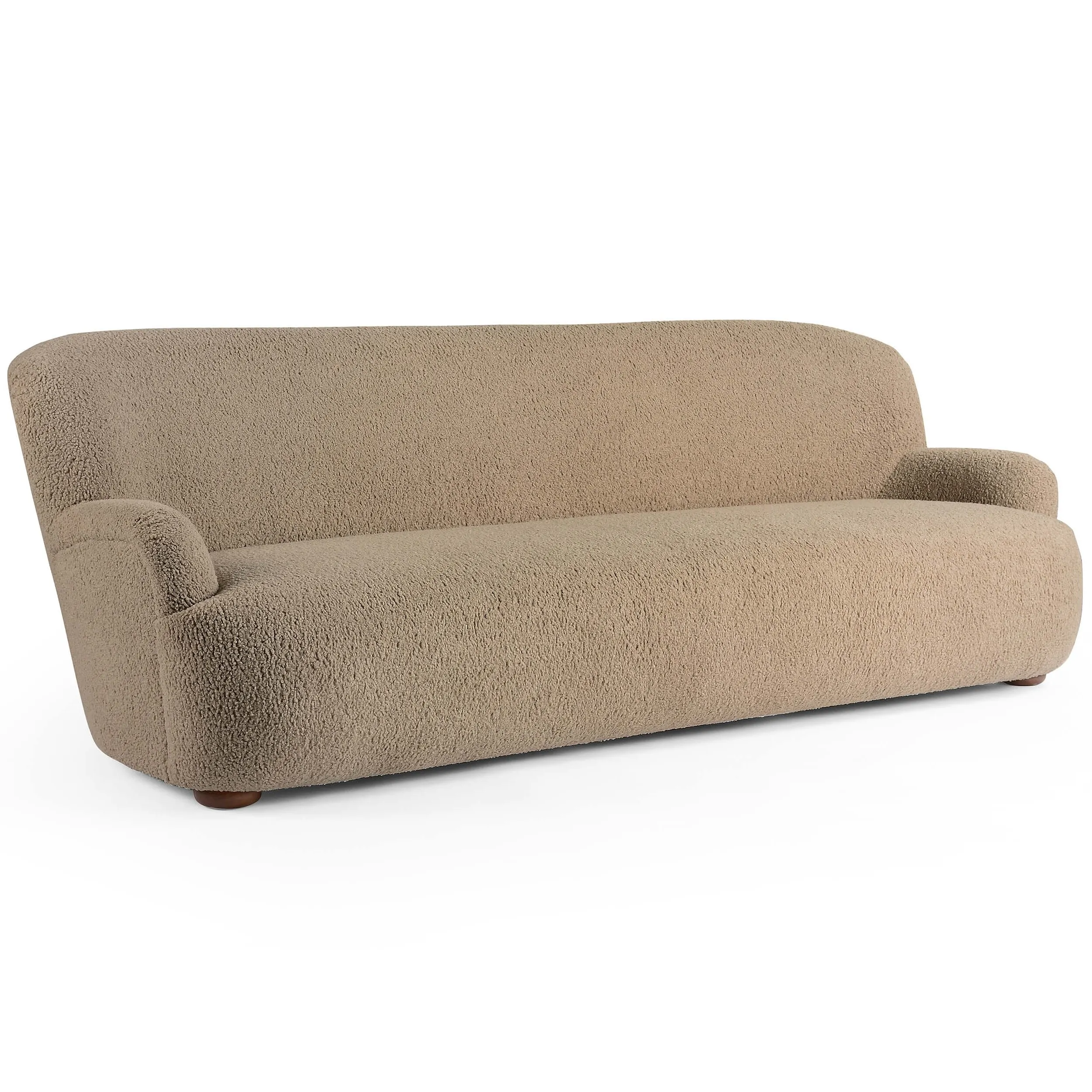 Kadon Sofa, Sheepskin Camel