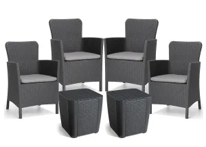 Keter Miami 4-Seater Set