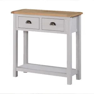 Kilmore Painted Hall Table with 2 Drawers