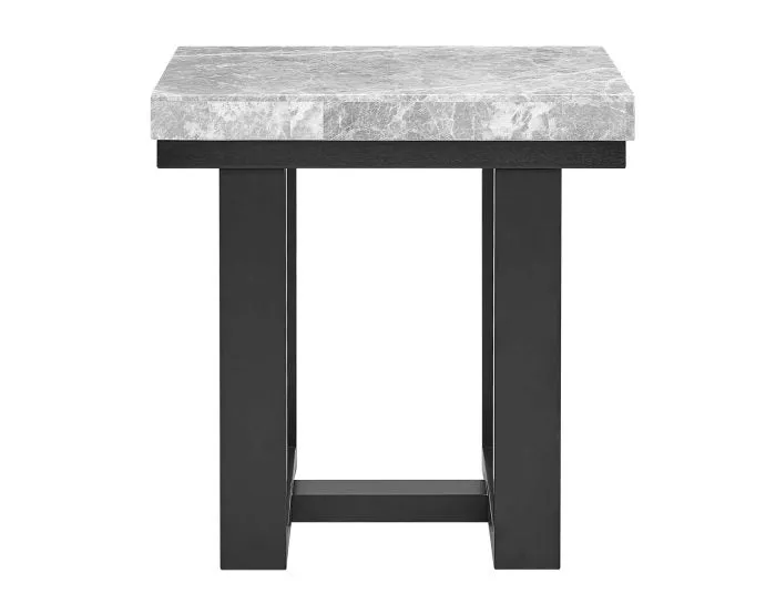 Lucca 3-Piece Marble Top Set (Cocktail & 2 End Tables)