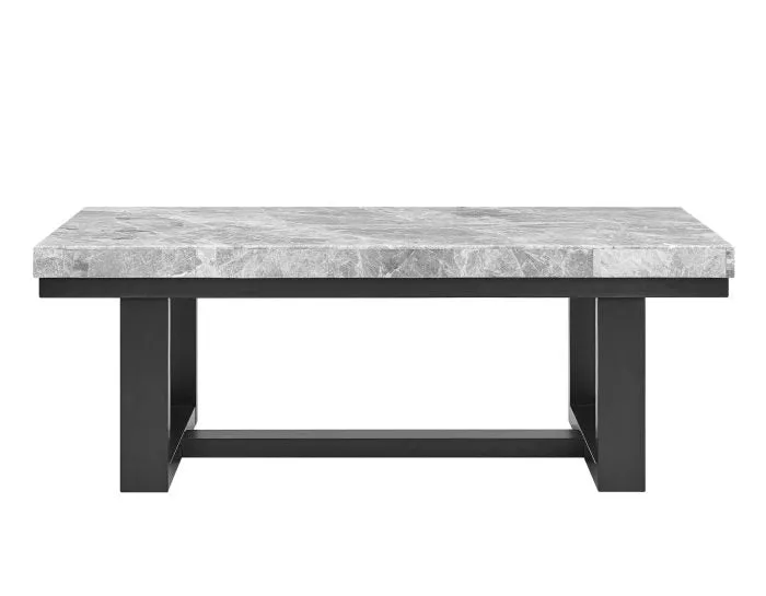 Lucca 3-Piece Marble Top Set (Cocktail & 2 End Tables)