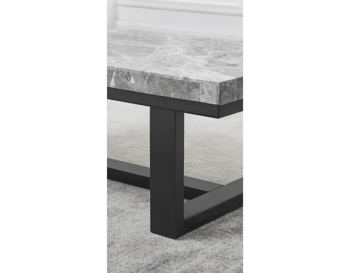 Lucca 3-Piece Marble Top Set (Cocktail & 2 End Tables)