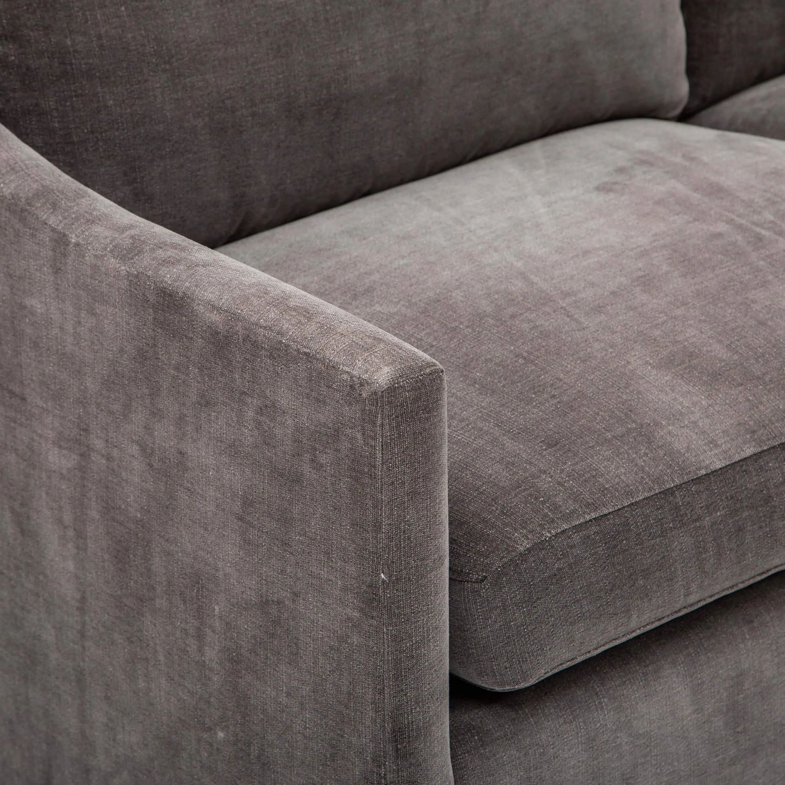 Mia Apartment Sofa, Vino Slate