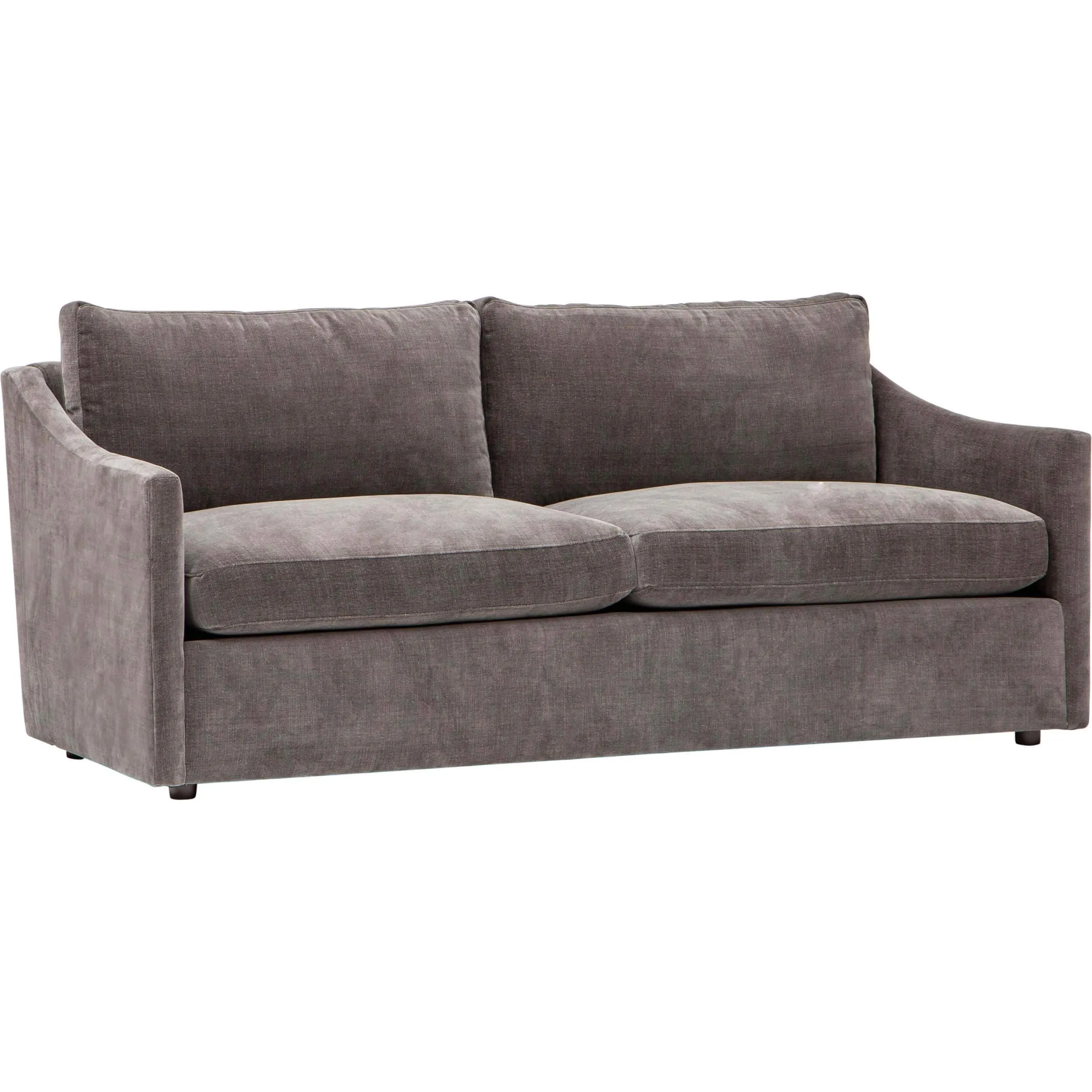 Mia Apartment Sofa, Vino Slate