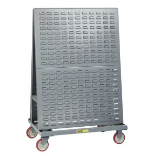 Mobile A-Frame Lean Tool Cart (Louvered Panel)