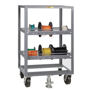 Mobile Wire Reel Storage Rack