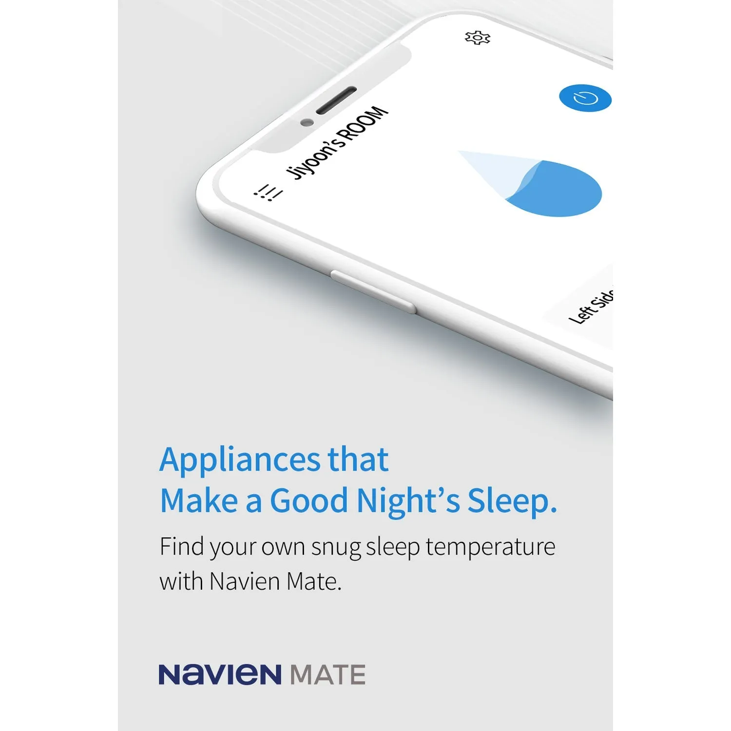 Navien Mate EME501 CarbonCore, Far Infrared Heated Mattress Pad, Smart Care Heating with Sleep Mode Feature, Wi-Fi Enabled & Washable