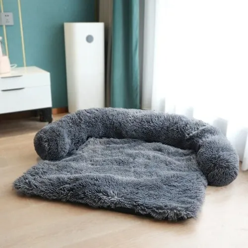 New Washable Plush Warm Pet Dog Bed Sofa Winter Removable Plush Soft