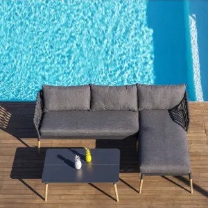 Outdoor Furniture  Braided, Rope & Cord, Sofa - Charcol