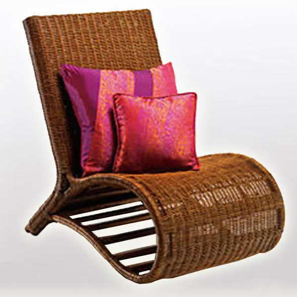 Outdoor Furniture Wicker Easy Lazy Chair - Play