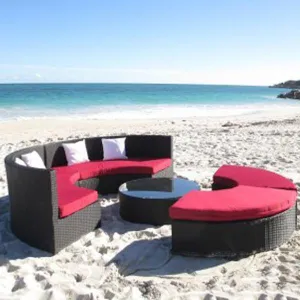 Outdoor furniture Wicker Sofa - Rainbow