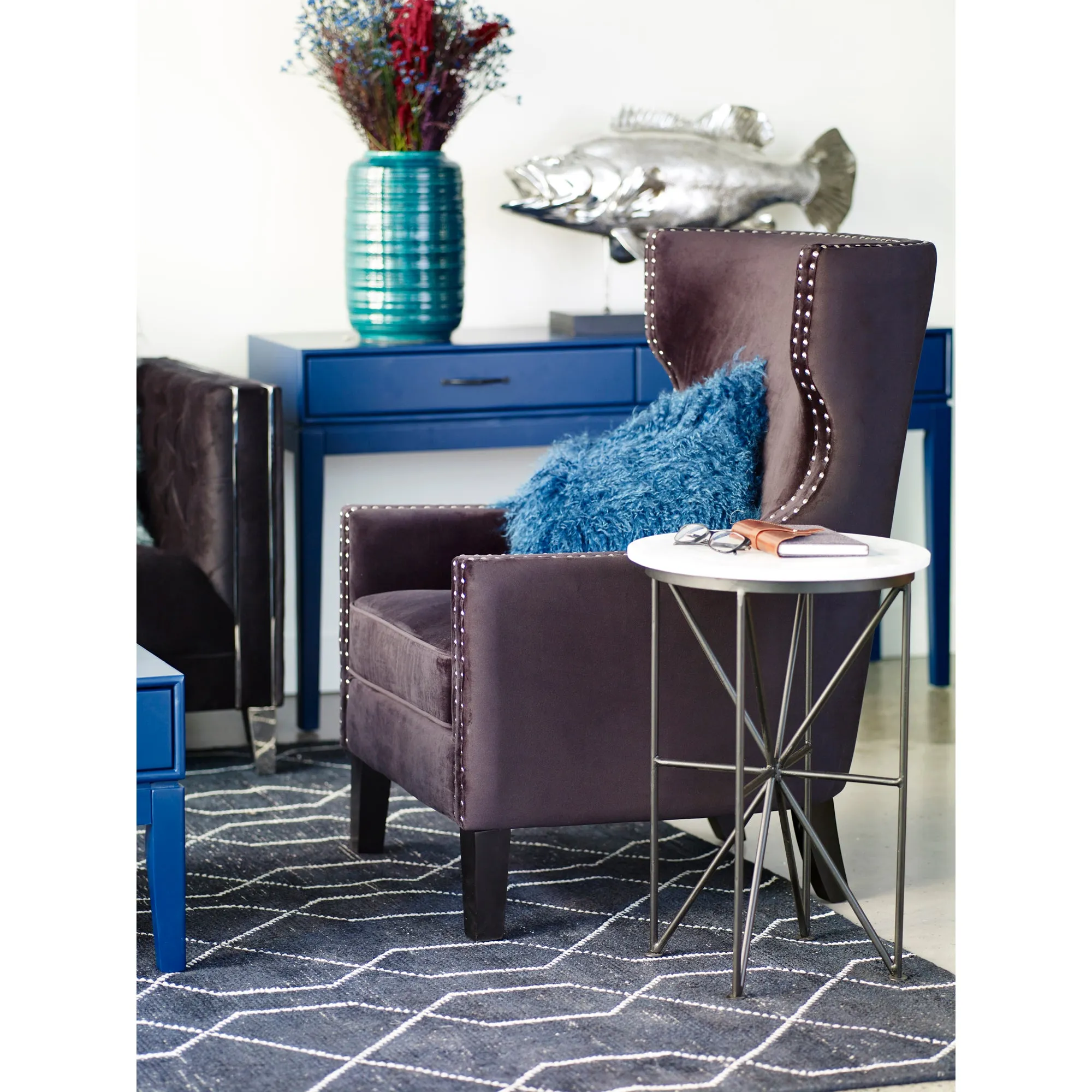 Quadrant Accent Table