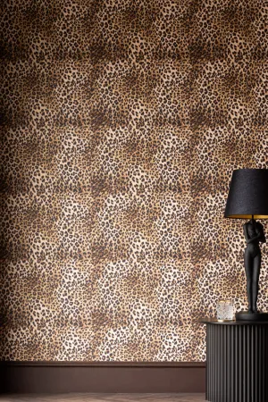 Rockett St George Wild Leopard Love Wallpaper