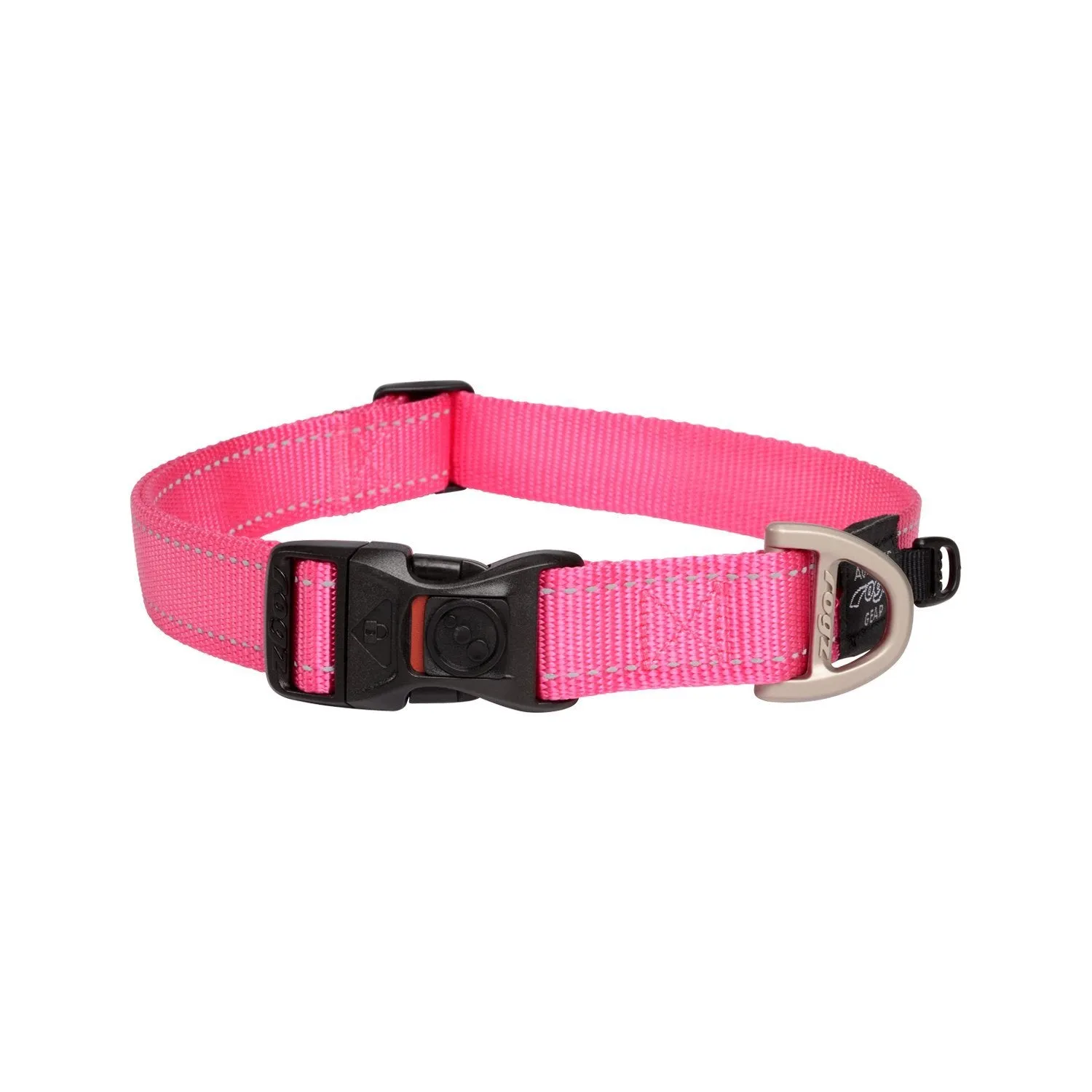 Rogz Classic Extra Large Dog Collar Pink