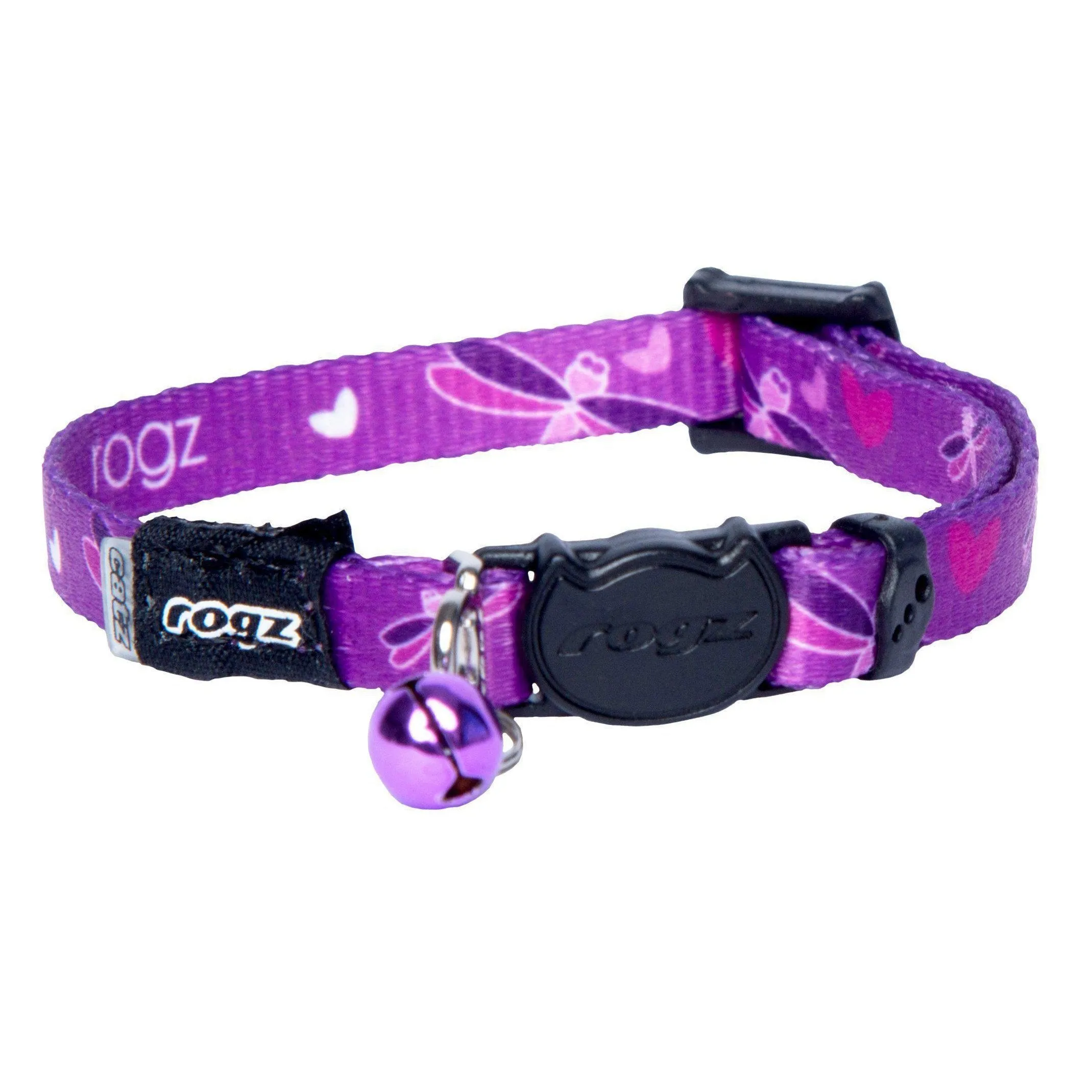 Rogz KiddyCat Safeloc Extra Small Collar Dragonfly