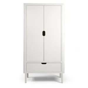 Sebra Wardrobe - double door - classic white