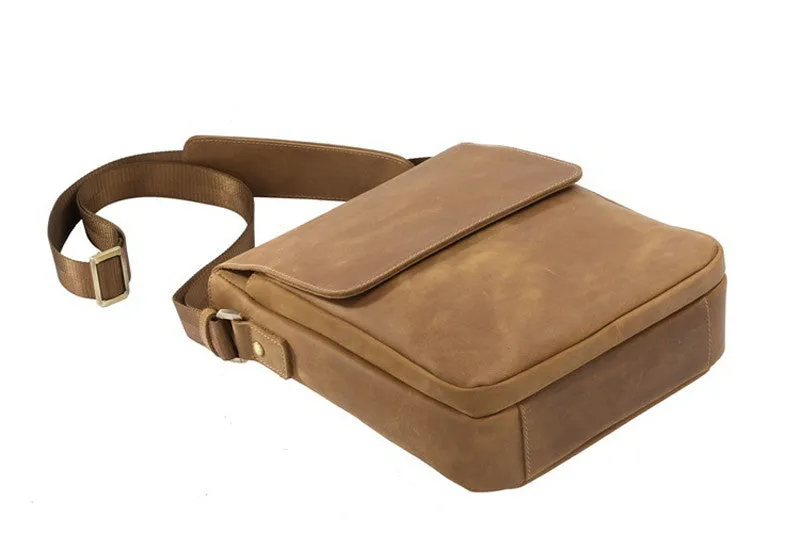 Small Leather Men's Messenger Bag