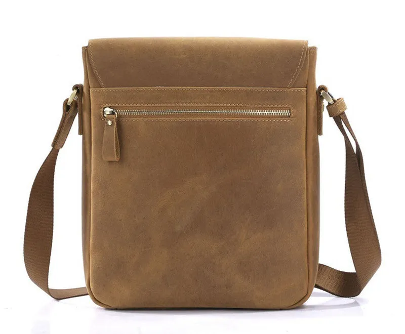 Small Leather Men's Messenger Bag