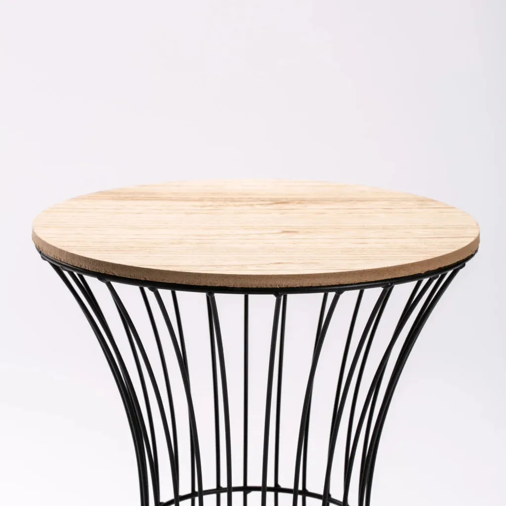 SPIRO 36cm ROUND SIDE TABLE