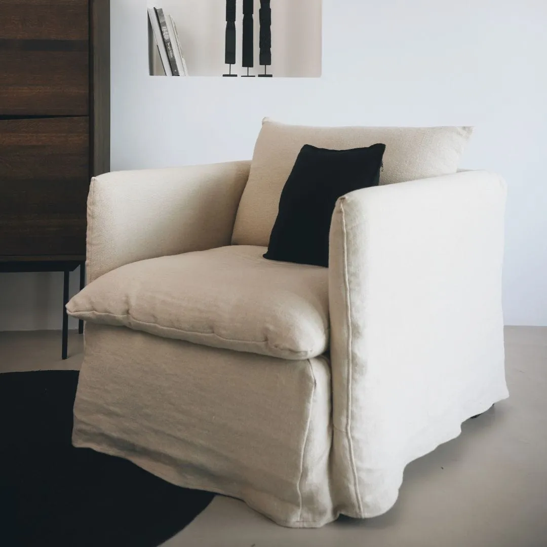 Tarifa Linen Single Sofa