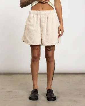 Terry Boxer Short in Cream