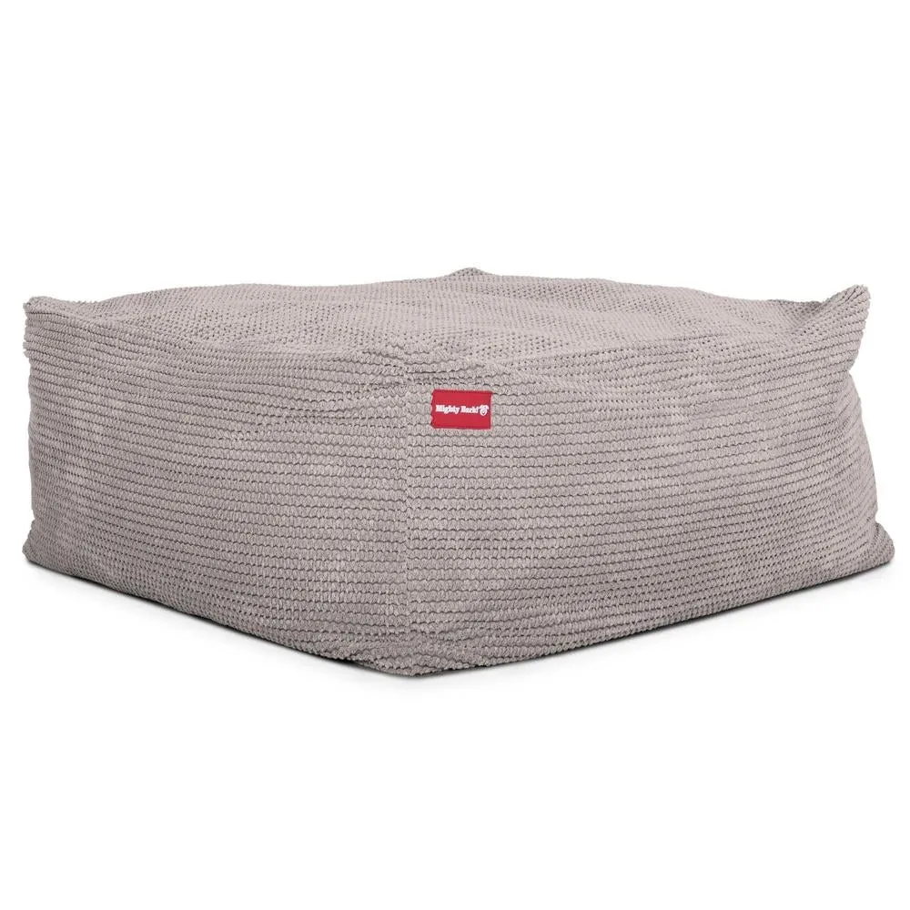 The Crash Pad Memory Foam Dog Bed - Pom Pom Mink