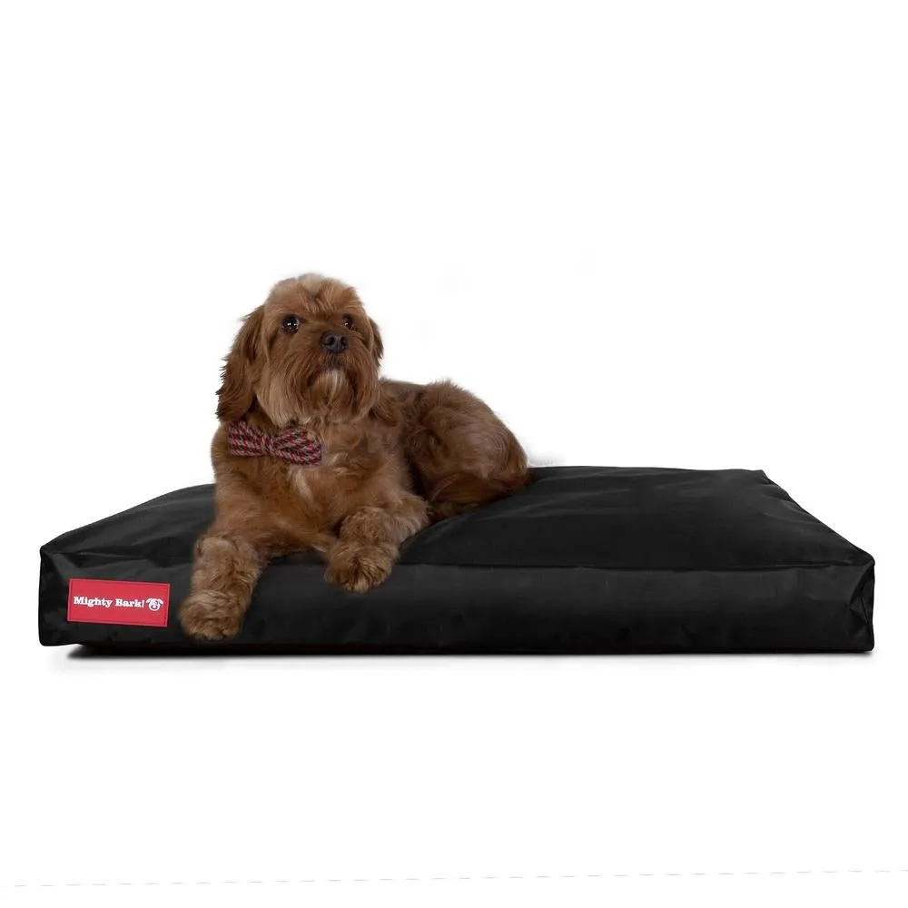 The Mattress Orthopedic Classic Memory Foam Dog Bed - Waterproof Black