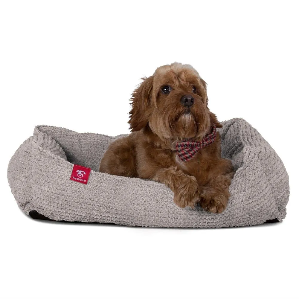 The Nest Orthopedic Memory Foam Dog Bed - Pom Pom Mink