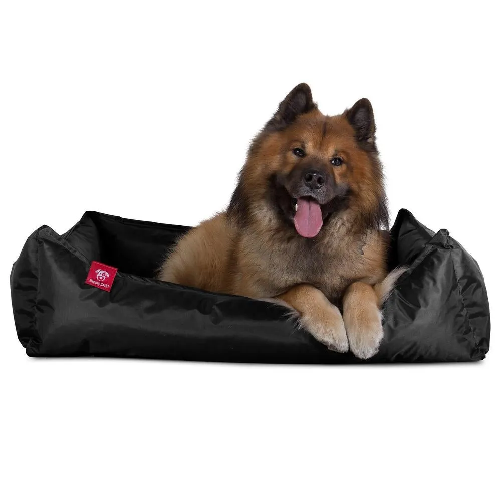 The Nest Orthopedic Memory Foam Dog Bed - Waterproof Black