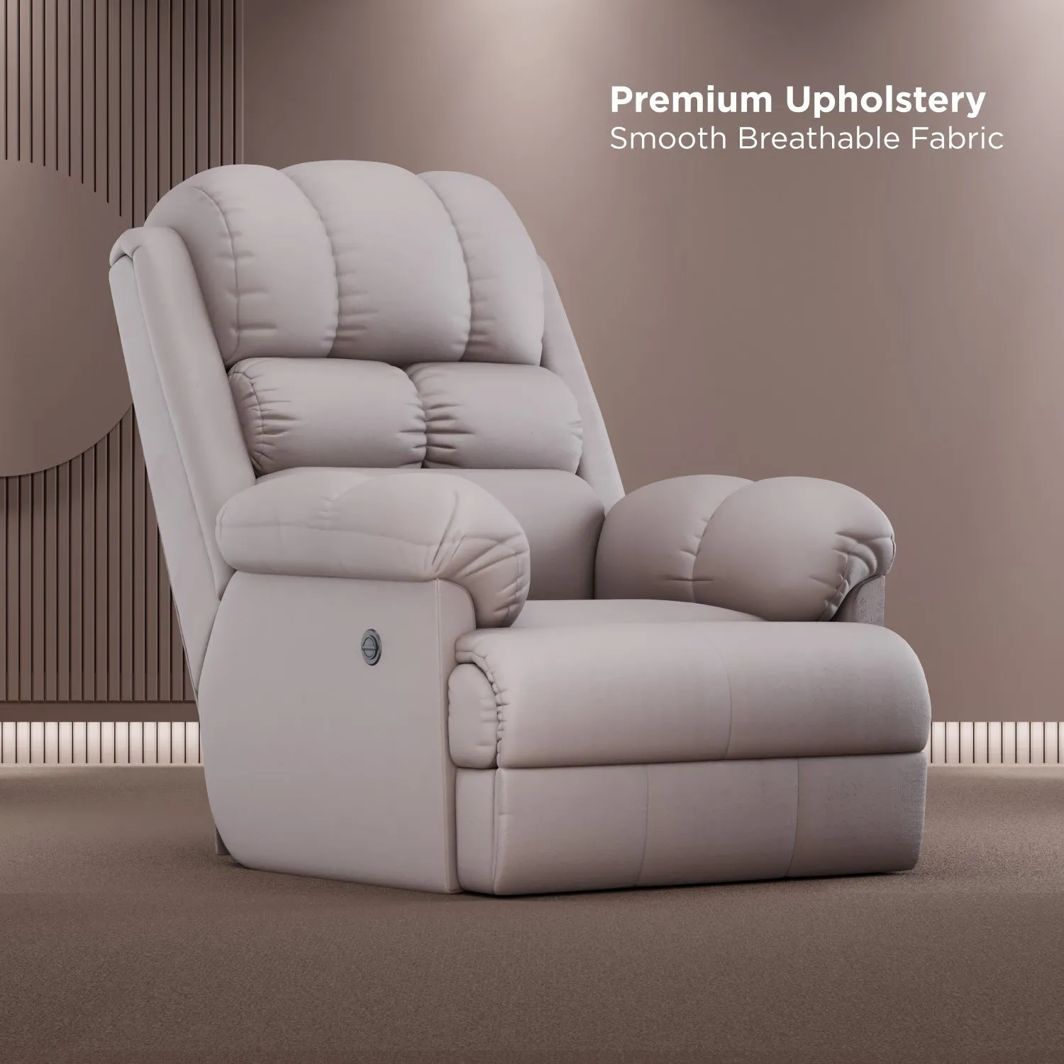 The Sleep Company Luxe Motorised Recliner Sofa