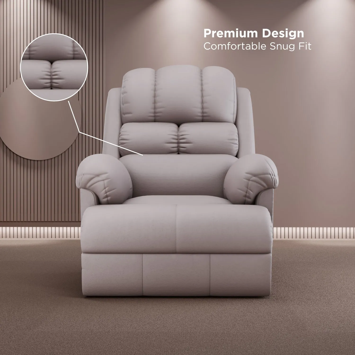 The Sleep Company Luxe Motorised Recliner Sofa