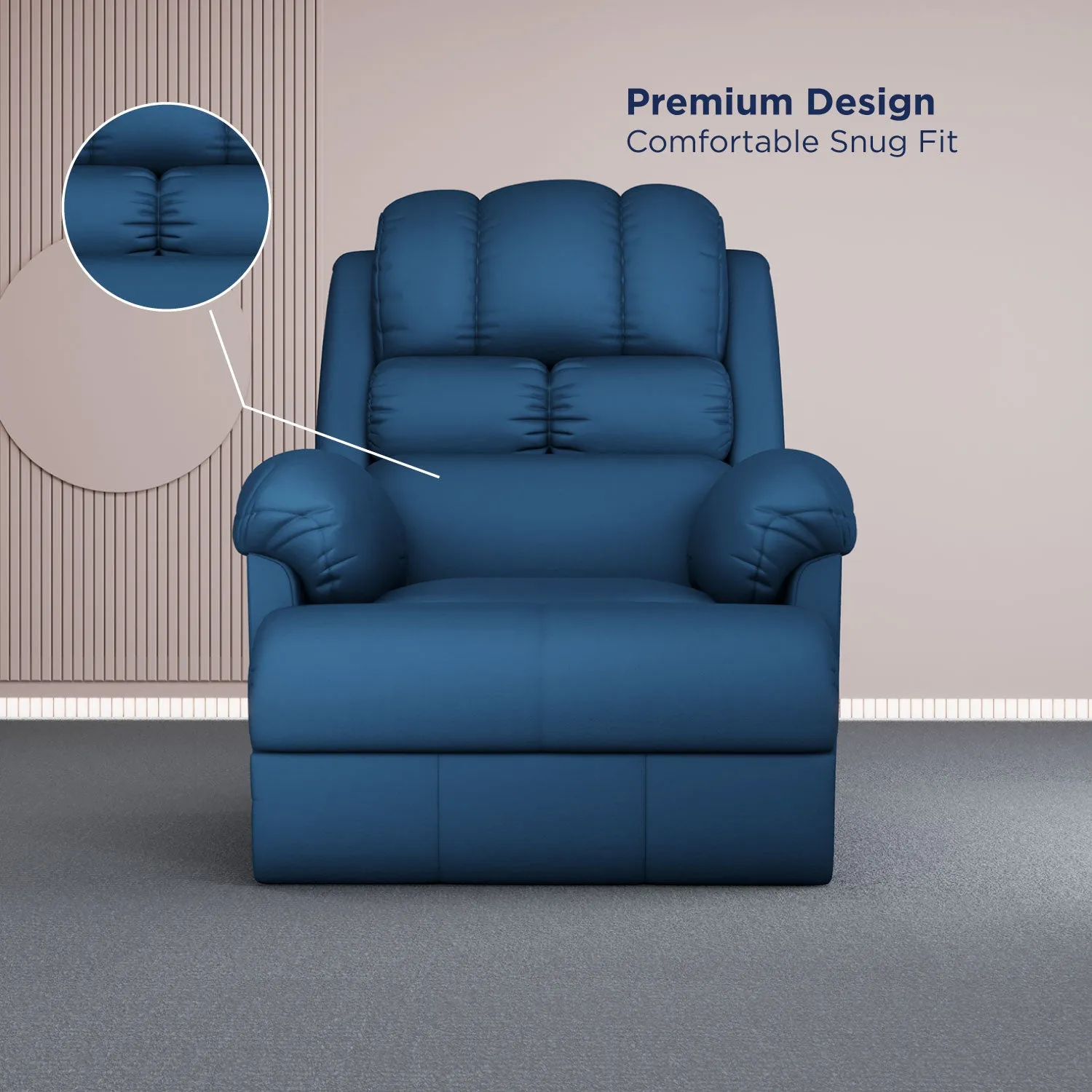 The Sleep Company Luxe Motorised Recliner Sofa