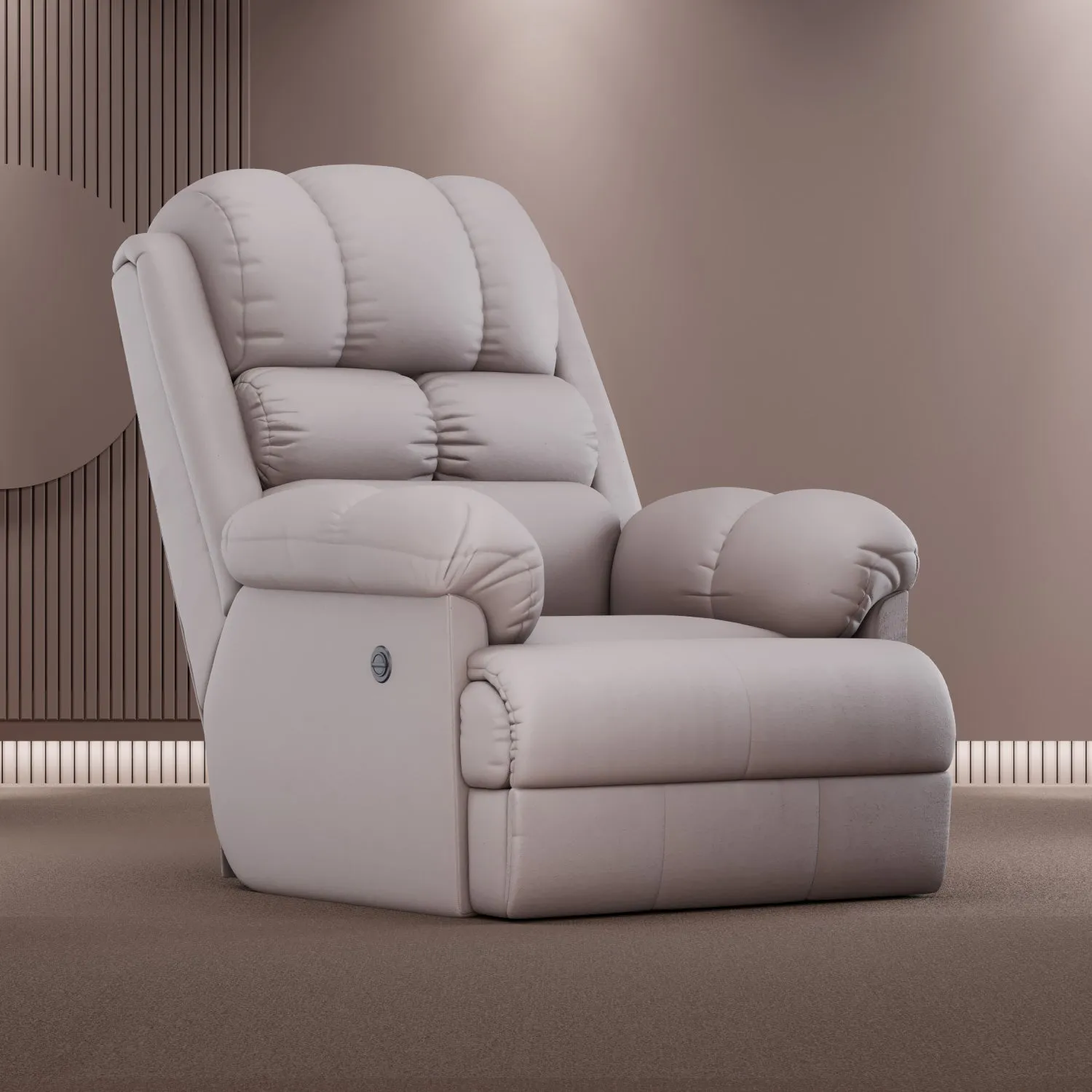 The Sleep Company Luxe Motorised Recliner Sofa