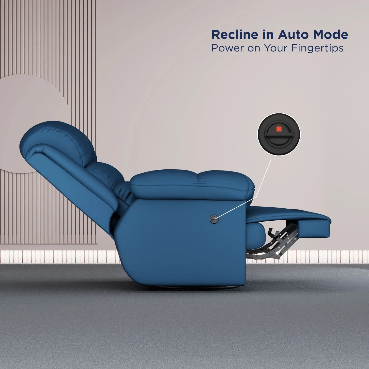 The Sleep Company Luxe Motorised Recliner Sofa