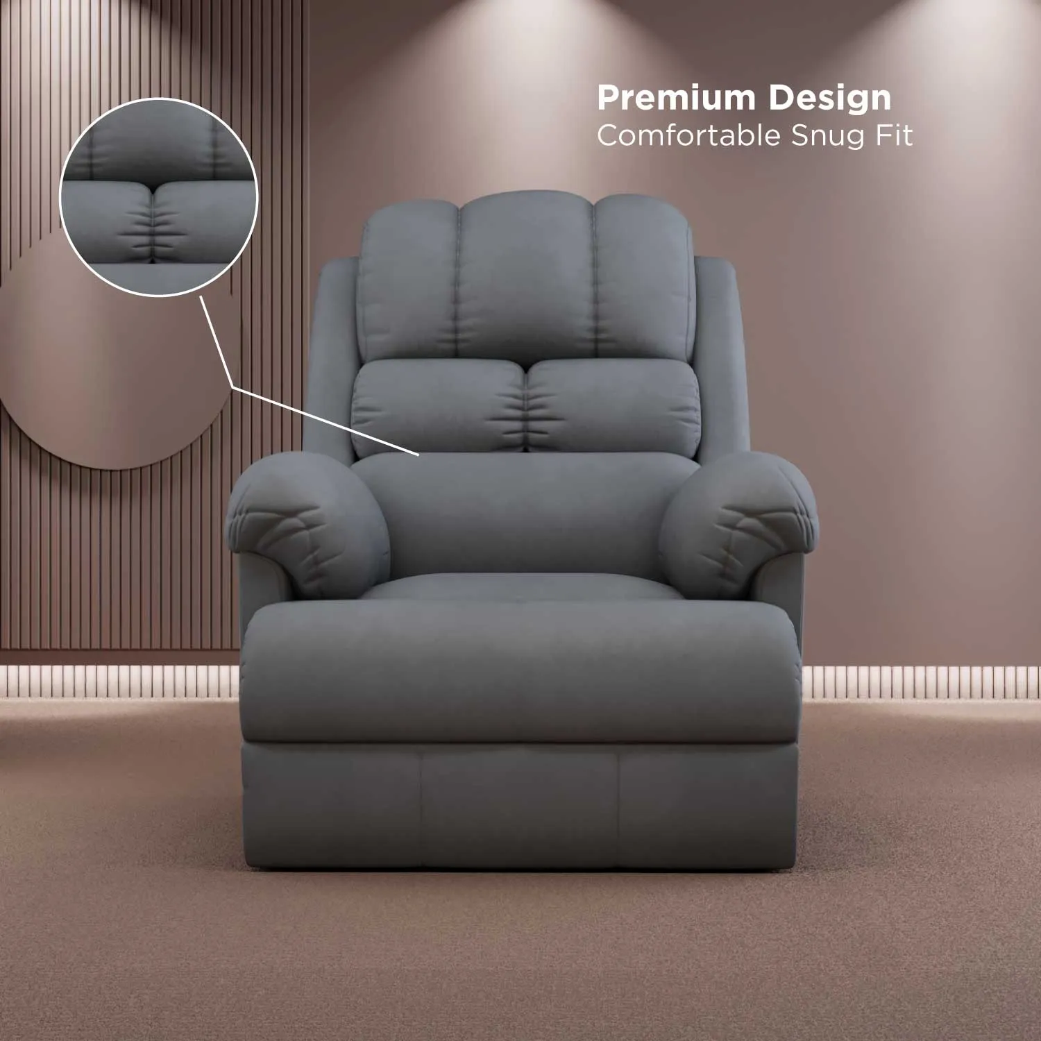 The Sleep Company Luxe Motorised Recliner Sofa