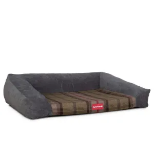 The Sofa Orthopedic Memory Foam Sofa Dog Bed - Tartan Hunter