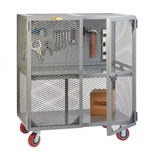 Tool Security Cart w/ Pegboard