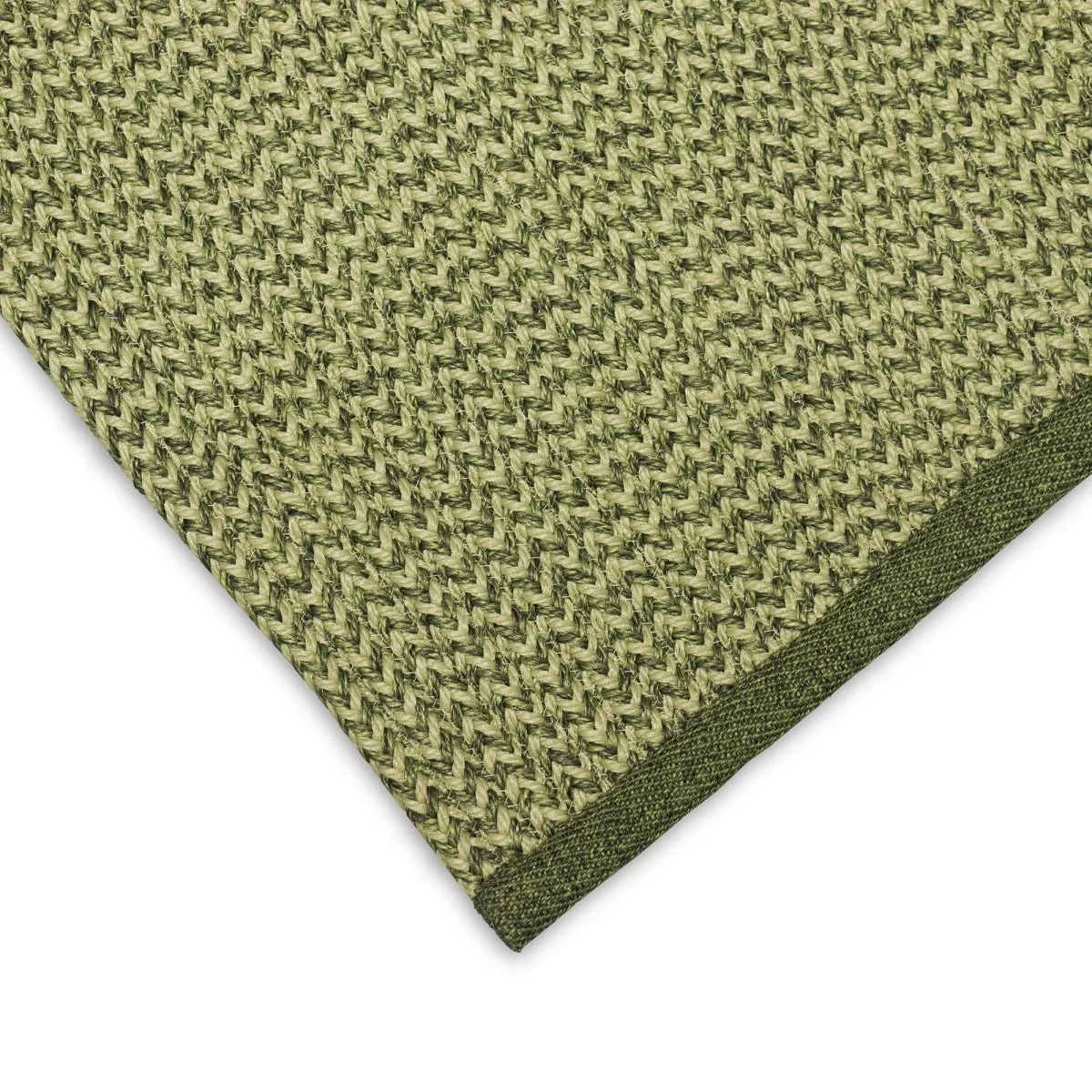 Trans-Ocean CALAIS Indoor/Outdoor Power Loomed  Durable Area Rug  - Green