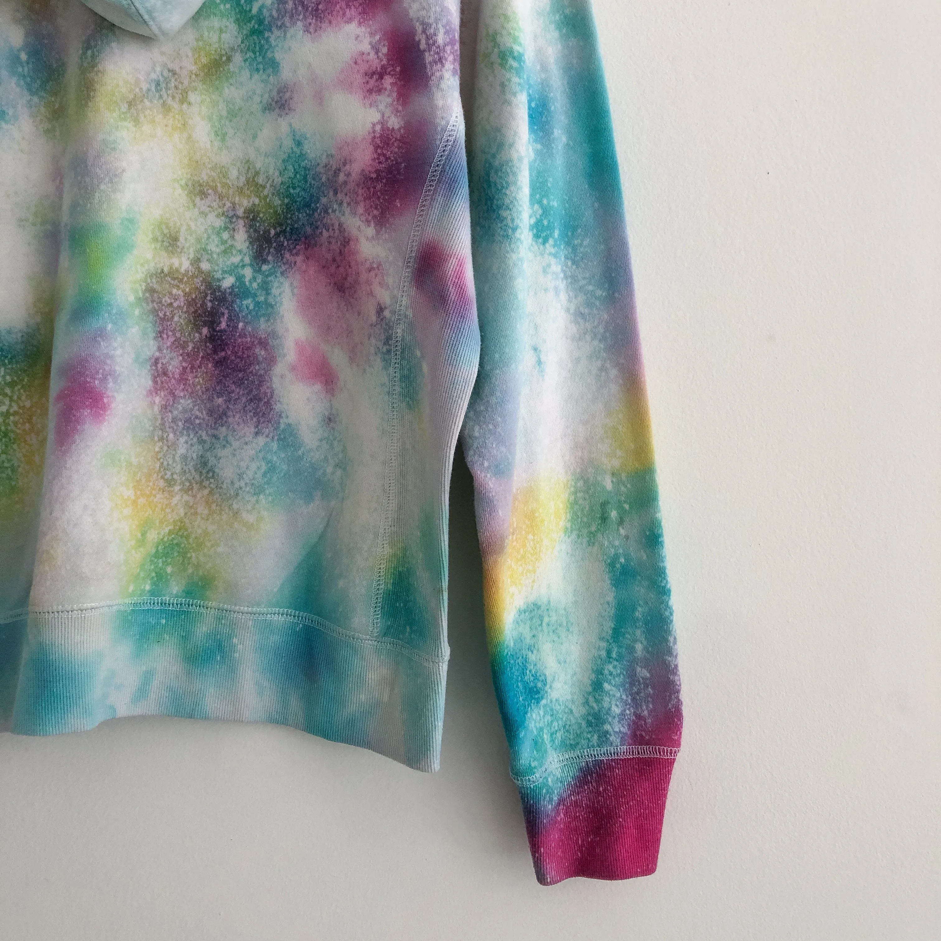 Upcycled Kaleidoscope Champion Hoodie