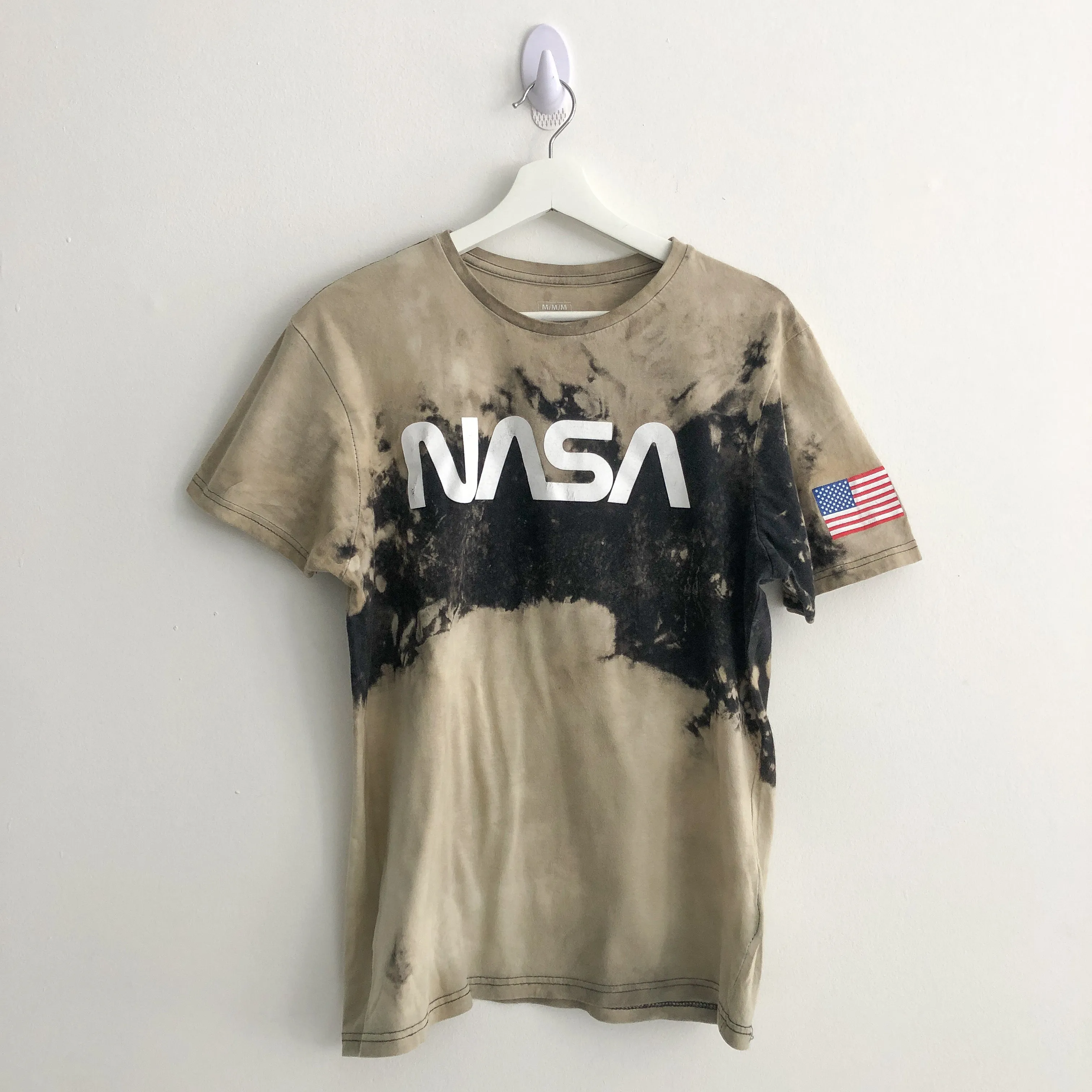 Upcycled NASA Tie Dye Tee