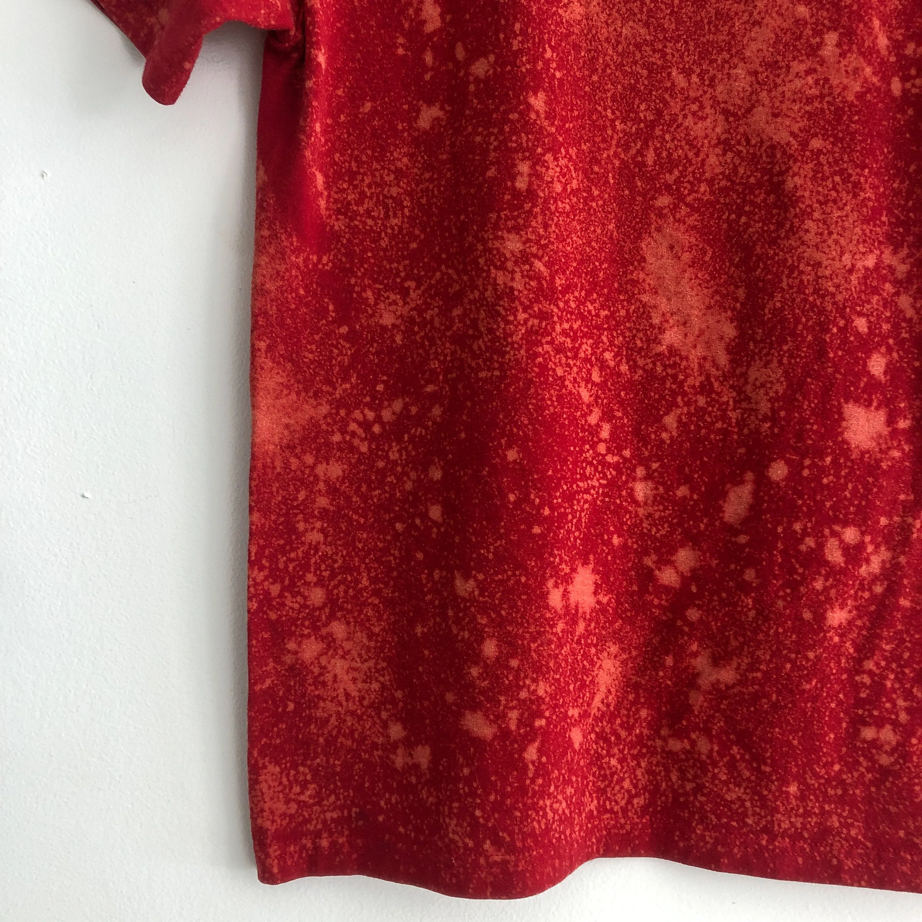 Upcycled Pringles Bleach Dye Tee