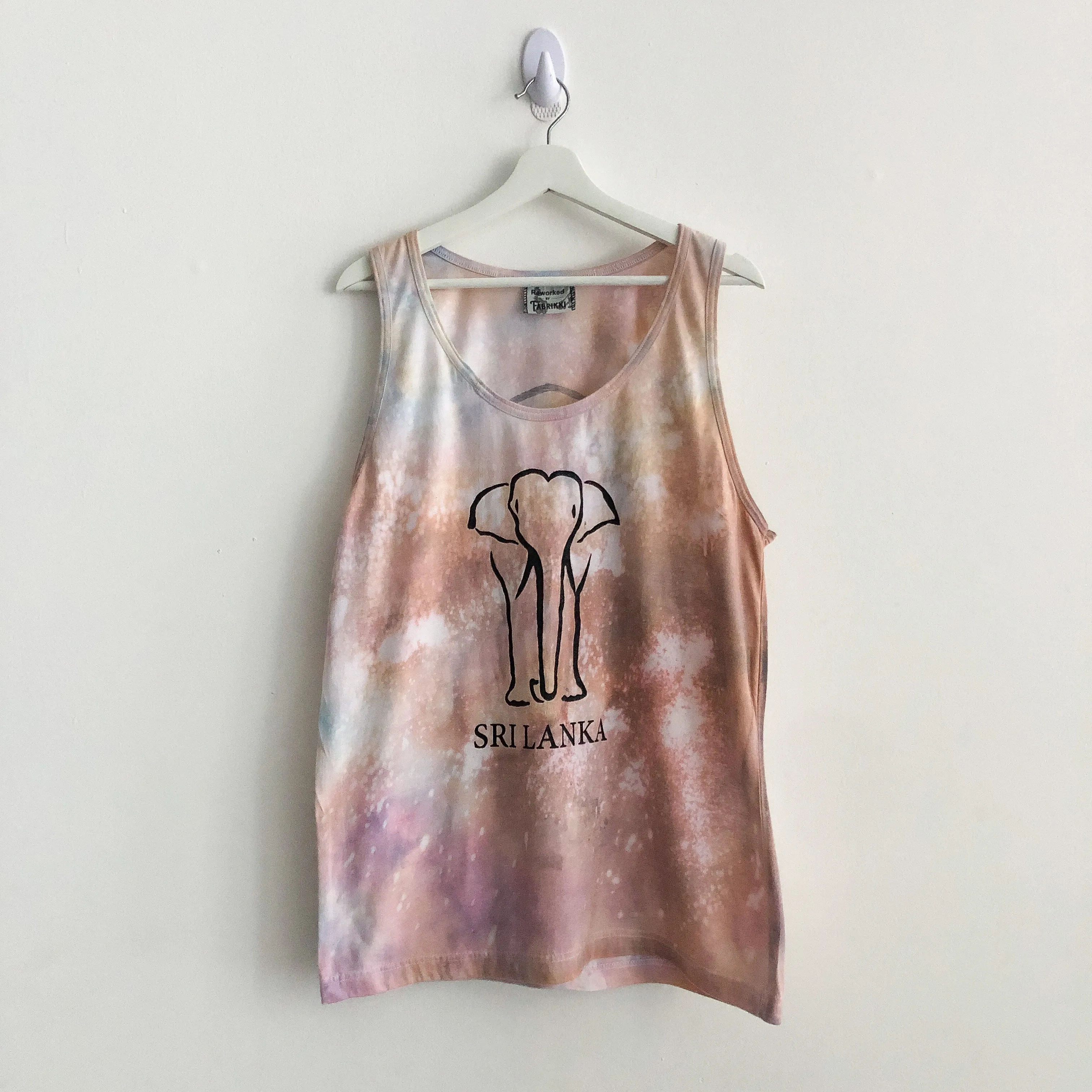 Upcycled Sri Lanka Dyed Tank