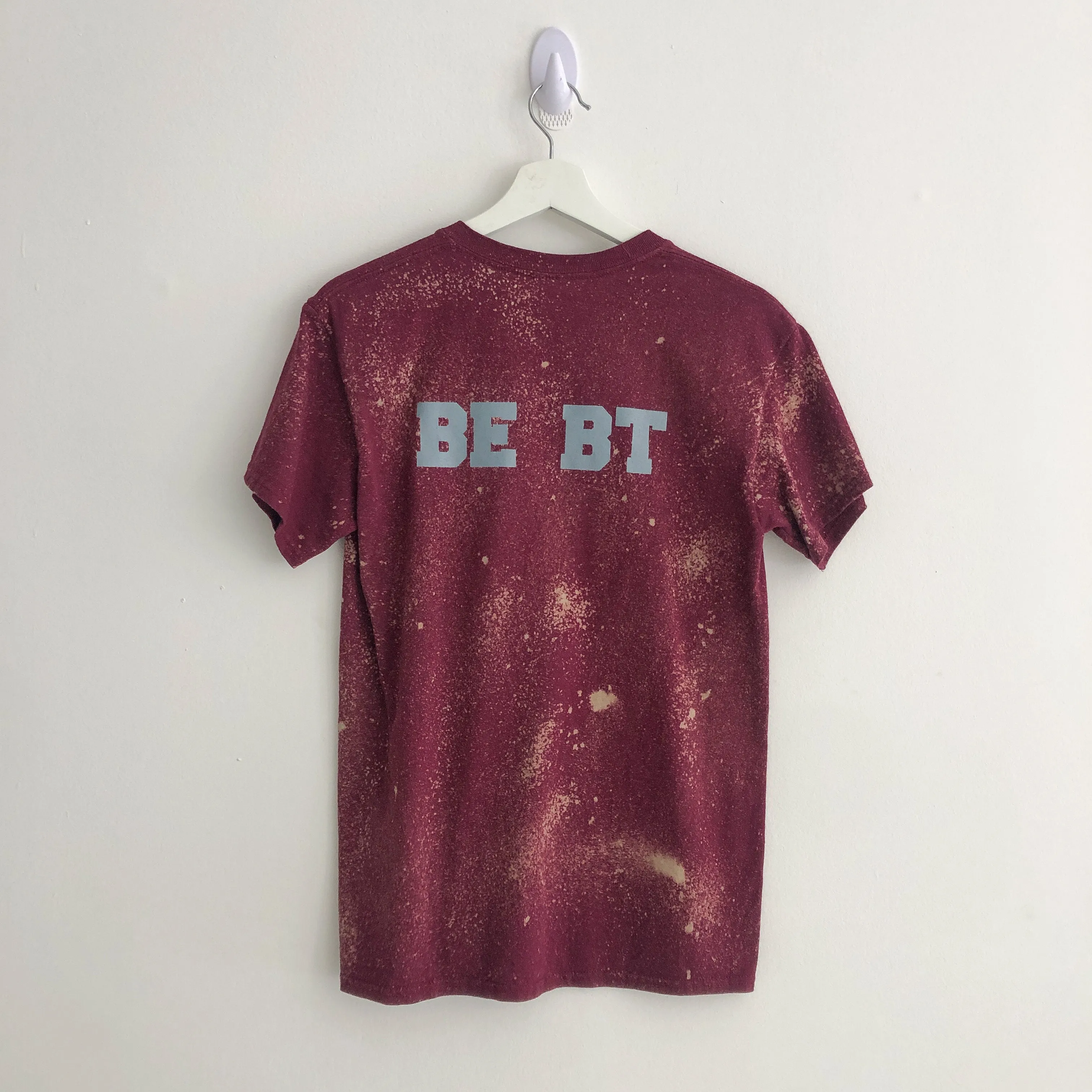 Upcycled Titans Bleach Dye Tee