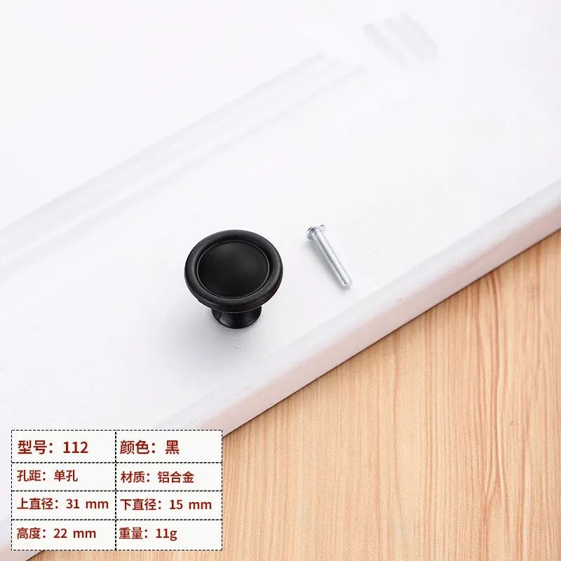 Wardrobe window hardware accessories handle drawer cabinet aluminum alloy handle